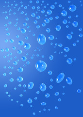 Water Drops Background