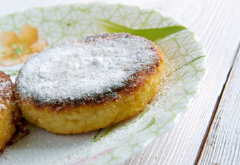 Saxon cheese pancakes