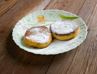 Saxon cheese pancakes