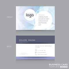 Abstract Business cards Design Template