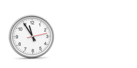 Uhr / 5 vor 12