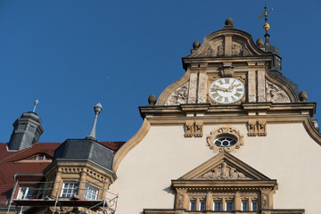 Fototapeta na wymiar Rathaus in Werdau