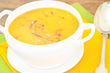 Creamy Fish Soup with Salmon and Seaweed