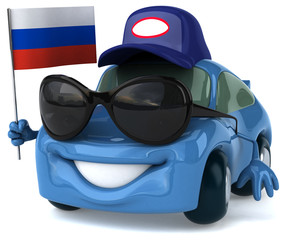 Fototapeta premium Fun car