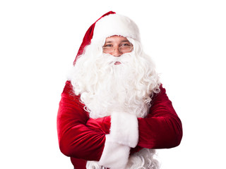 Portrait of Happy Santa Claus