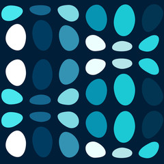 Blue coast stones abstract vector background