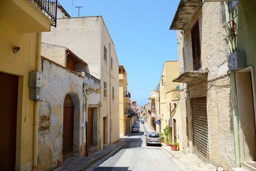 Fototapeta na wymiar Mediterranean city, Italy, Sicily.