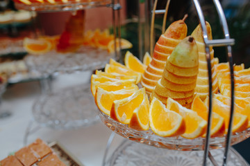 Assortment of exotic fruits