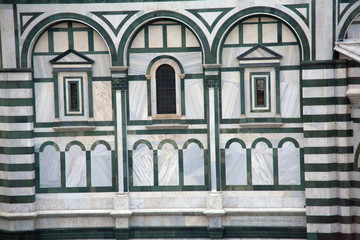 A particular of Florence Cathedral Baptistery
