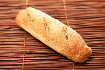 Homemade baguette
