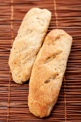 Homemade baguettes