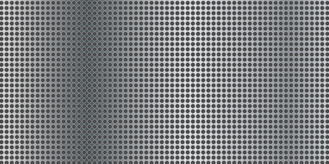 Metal panel with small holes