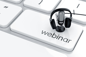 Webinar concept