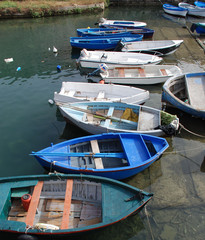 Fototapeta na wymiar Boats, Gallipoli Harbour