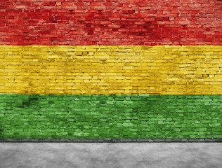 Flag of reggae music