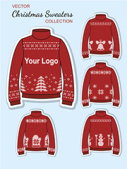 Christmas Design jersey Sweaters