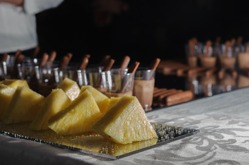 Ananas e cioccolato
