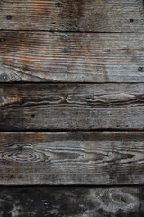 Fototapeta premium Vintage wooden panel with horizontal planks and gaps