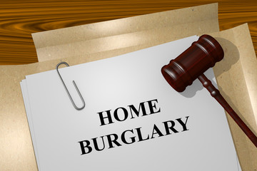 Home Burglary concept