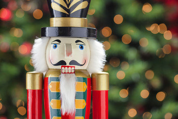 beautiful and colorful holiday nutcracker ornament decoration