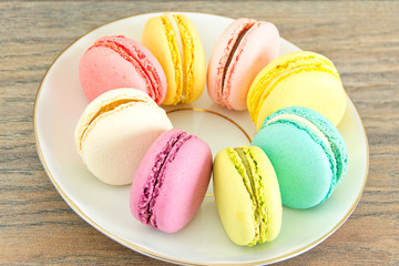 Sweet and Colourful French Macaroons