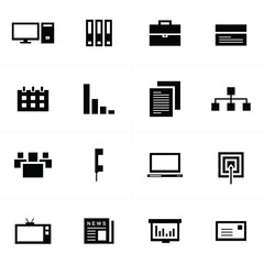 office icons set
