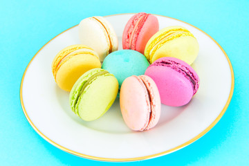 Sweet and Colourful French Macaroons