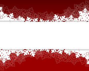 christmas card red