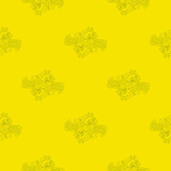 Seamless background with Celtic art and ethnic ornaments for your design