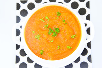 Carrot Cream Soup Diet Food