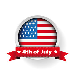 Fourth of July - USA flag