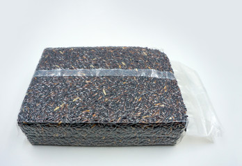 Thai rice berry in plastic bag