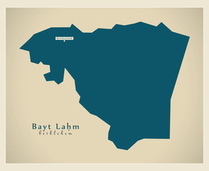Modern Map - Bayt Lahm PS