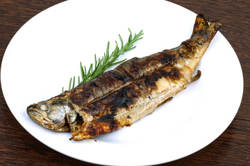 Grilled trout