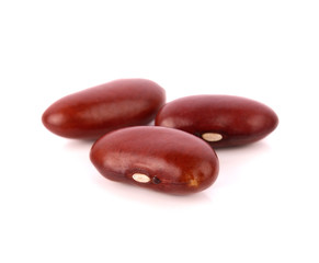 kidney beans on white background