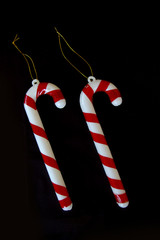 Candy cane Christmas decoration