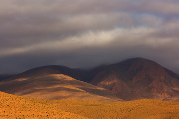 Gorges de Dades, Atlas Mountain in Morocco. Monkey fingers.