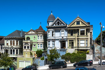 Obraz premium Houses in San Francisco