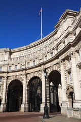 Admiralty Arch - entrance from Trafalgar Square to St.James`s Pa