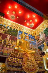 buddha in Thai temple