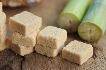 Organic cane sugar cubes