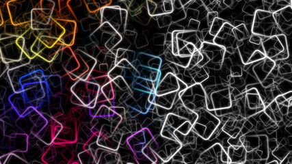 fantastic abstract square background design illustration