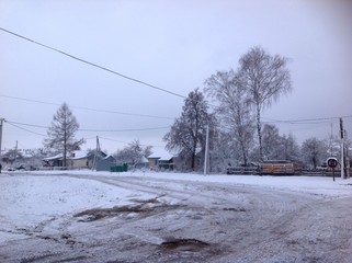 зимняя деревня © soniaforyou