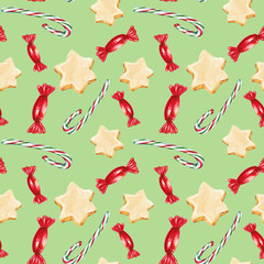 Watercolor christmas delicious