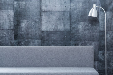 Gray design room