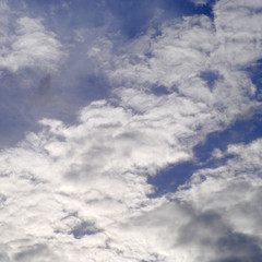 Obraz premium blue sky and beautiful clouds