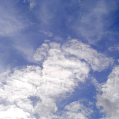 Fototapeta premium blue sky and beautiful clouds