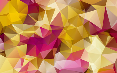 Abstract shaped triangle background