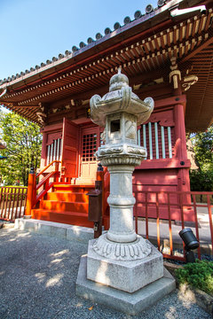the yakushido Hall at Senso-Ji temple in Tokyo, Japan