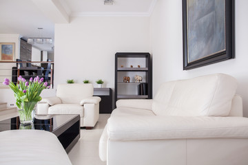 White and clean design